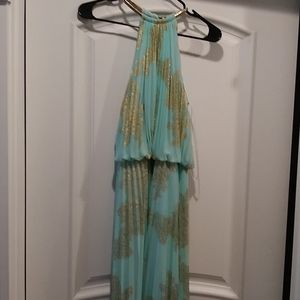 Maxi dress size 6 mint green